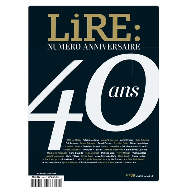 Lire n°436 - Numéro anniversaire 40 ans - juin 2015
