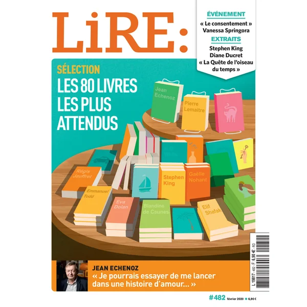 Lire n°482 - Sélection, les 80 livres les plus attendus - février 2020