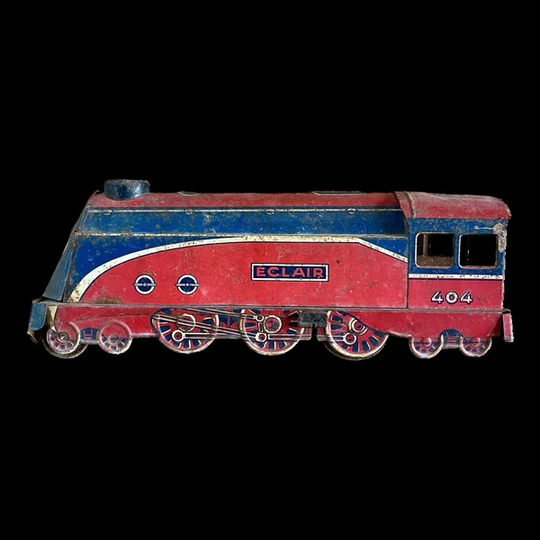 Locomotive ancienne en tôle Éclair 404