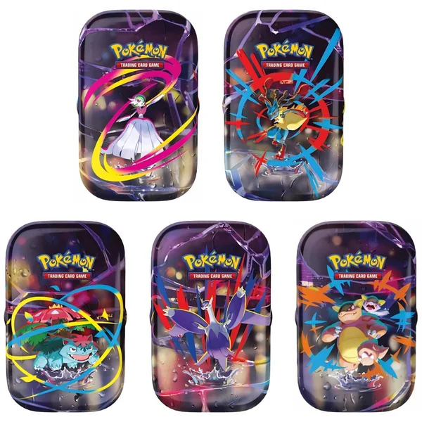 Lot de 10 Mini Tin - Méga Evolution Méga-Héroïsme - FR - [ME1][ME01] - Pokémon