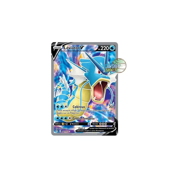 Léviator V - Full Art Ultra Rare 171/203 - Epee et Bouclier Evolution Celeste