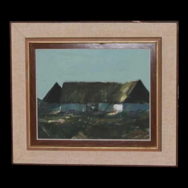 Maison sur paysage par Bengt Hillgrund