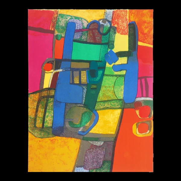 Maurice esteve : printemps - lithographie originale