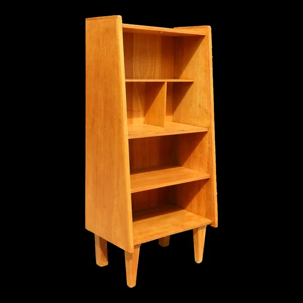Meuble bibliothèque niches 1950