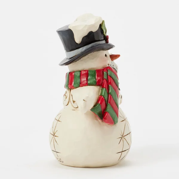 Mini Figurine Bonhomme de Neige Flocon - Heartwood Creek