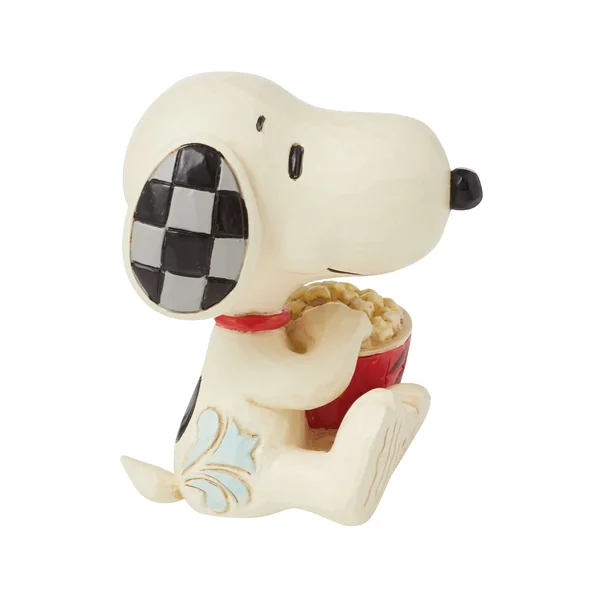 Mini Figurine Snoopy avec du Popcorn - Peanuts by Jim Shore