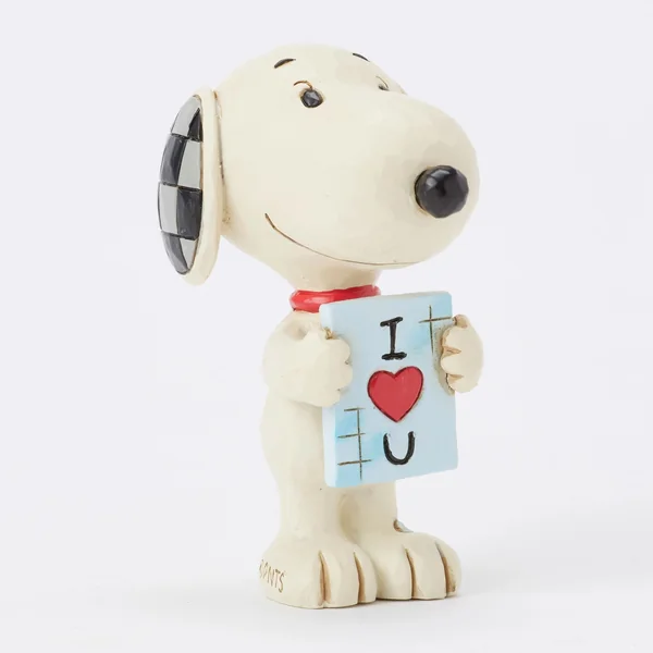 Mini Figurine Snoopy I Love You - Peanuts by Jim Shore