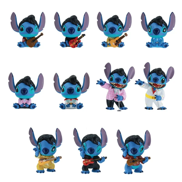 Mini Figurine Stitch Elvis Sachet Mystère - Disney Grand Jester