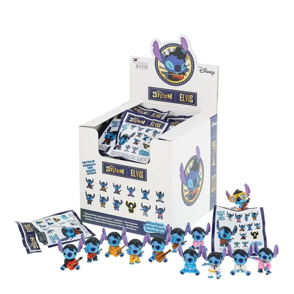 Mini Figurine Stitch Elvis Sachet Mystère - Disney Grand Jester