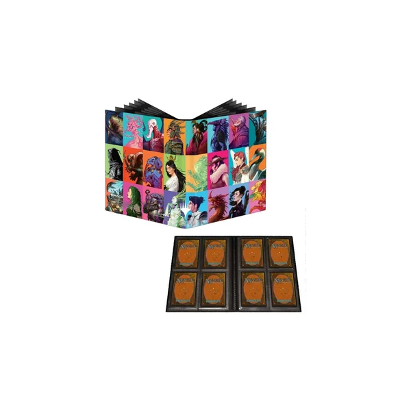 MTG Commander Masters Pop Collage 4-Pocket PRO-BINDER Classeur Portfolio