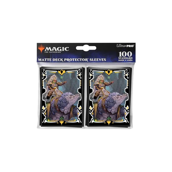 MTG Tarkir : la tempête des dragons Felothar the Steadfast (Abzan Armor Commander Deck) 100ct Deck Protector Sleeves