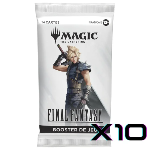 MTG x Final Fantasy - FR - Lot de 10 Boosters Play - Magic the Gathering - FIN