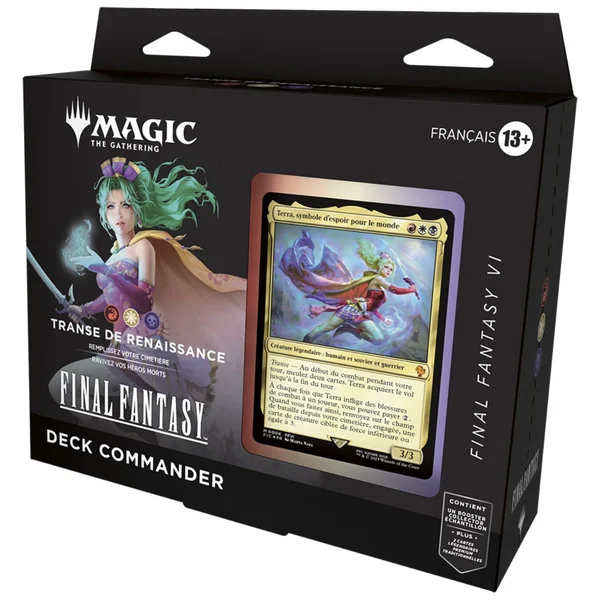MTG x Final Fantasy - Lot de 4 Decks Commander - Magic the Gathering - FIN