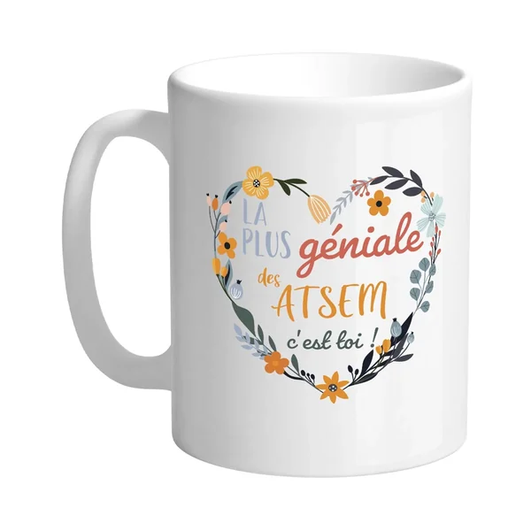 Mug ATSEM géniale - Petits Messages