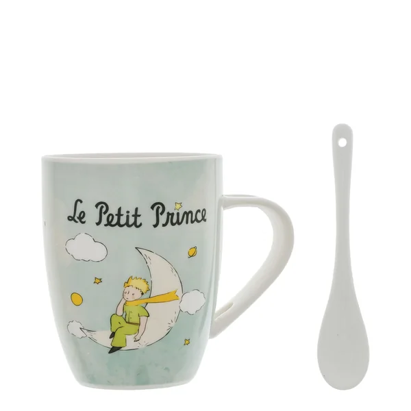 Mug avec cuillère Lune - Le Petit Prince