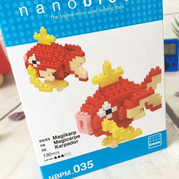 Nanoblock - Magicarpe - Pokemon - Figurine mini à monter