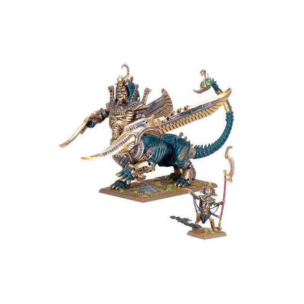 Necrosphinx - 2 figurines - Warhammer The Old World