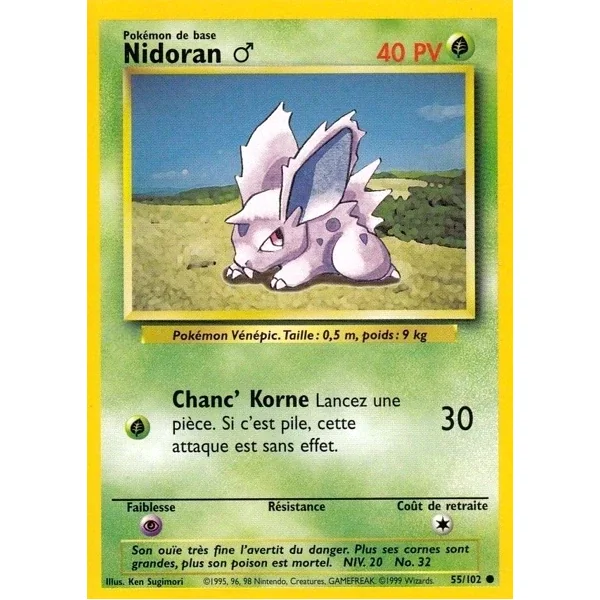 Nidoran ♂ 55/102