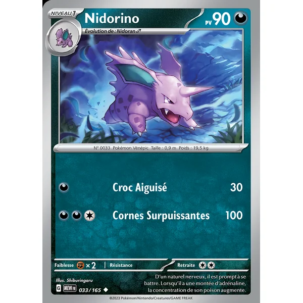 Nidorino 033/165