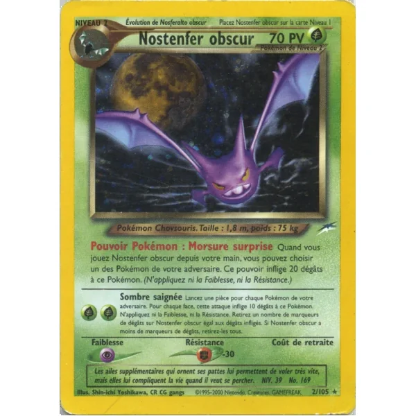 Nostenfer obscur 2/105 (Holographique)