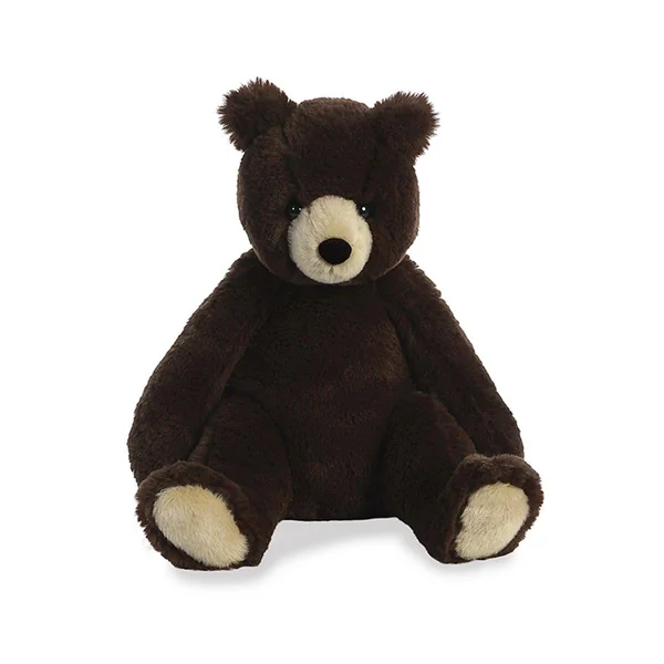 Ours assis brun 30 cm