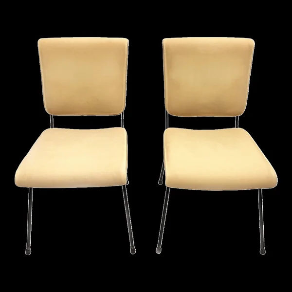 Paire de chaises mod. Du 24 design Gastone Rinaldi pour Rima 1956
