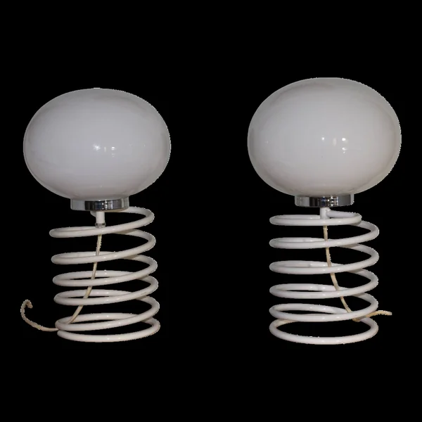 Paire de lampes « ressort » ingo maurer