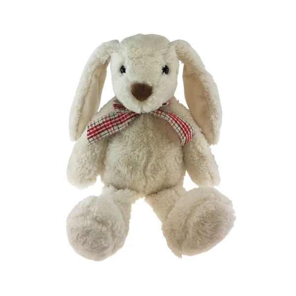 Peluche Lapin Nœud Écossais - Kalidou