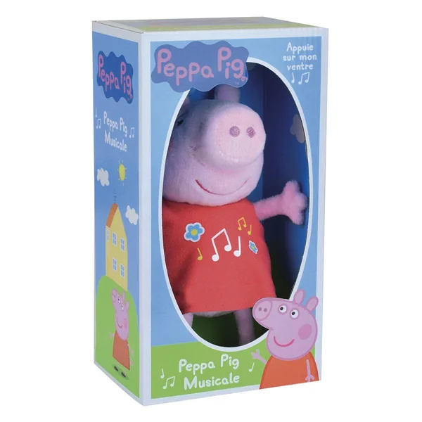 Peluche musicale 20 cm Peppa Pig