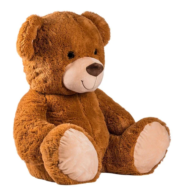 Peluche Ours marron assis 70 cm