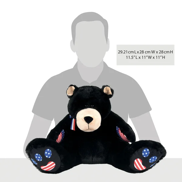 Peluche Ours Noir Bubba - Boyds Bears