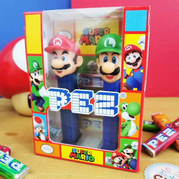 PEZ Super Mario – Coffret de 2 PEZ + 4 recharges