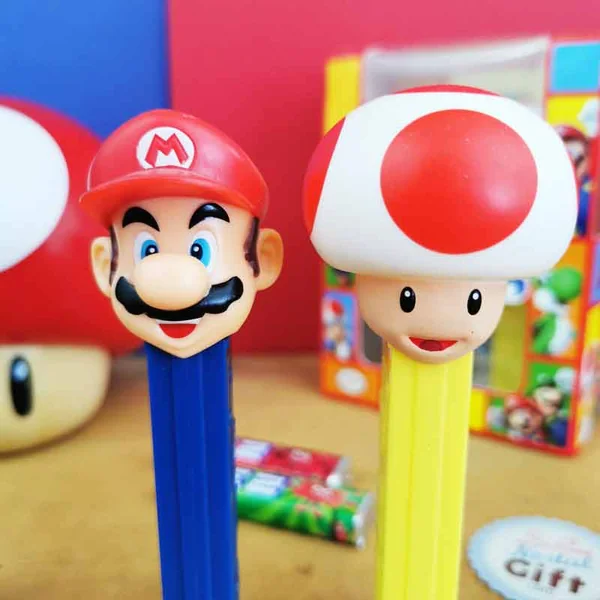 PEZ Super Mario – Coffret de 2 PEZ + 4 recharges