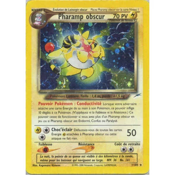 Pharamp obscur 1/105 (Holographique)
