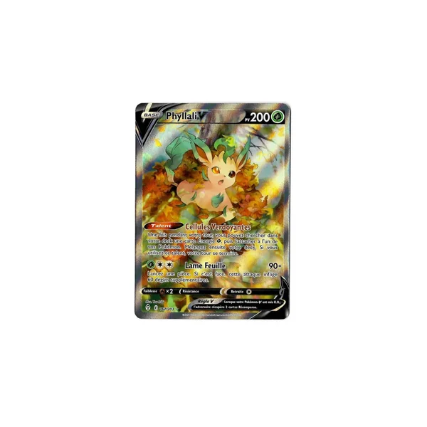 Phyllali V - Full Art Ultra Rare 167/203 - Epee et Bouclier Evolution Celeste