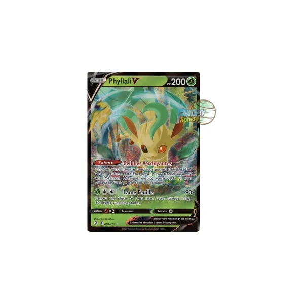 Phyllali V - Ultra Rare 7/203 - Epee et Bouclier Evolution Celeste