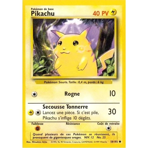 Pikachu 58/102