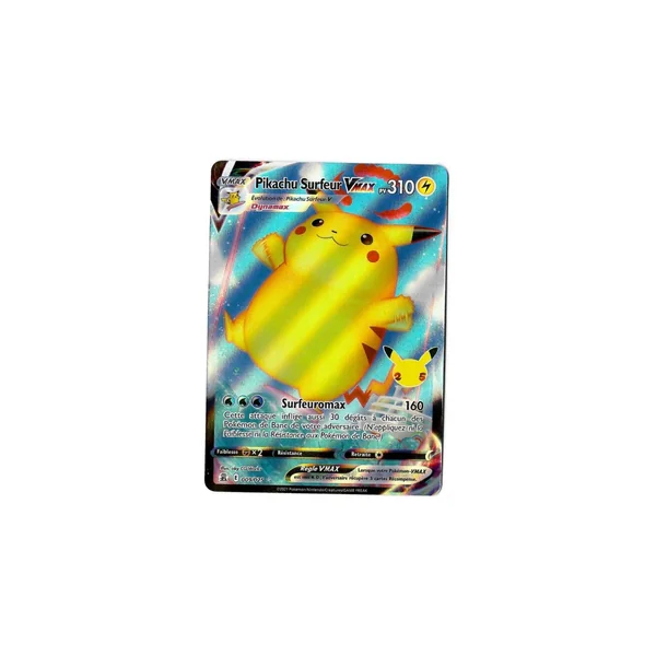 Pikachu Surfeur VMAX - Full Art Ultra Rare 009/025 EB07.5 Célébrations 25 Ans