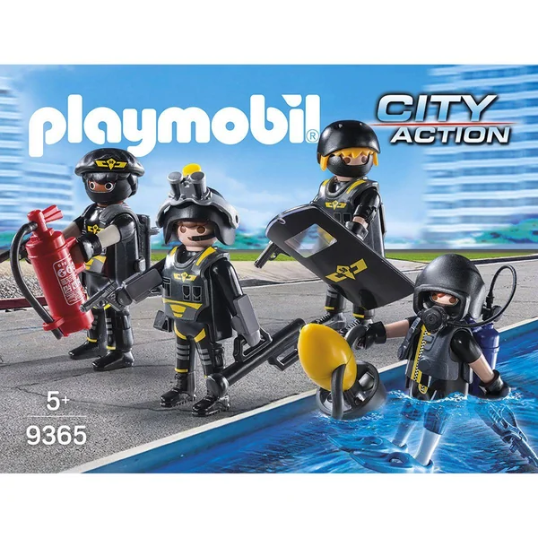 Policiers d'élite Playmobil City Action 9365