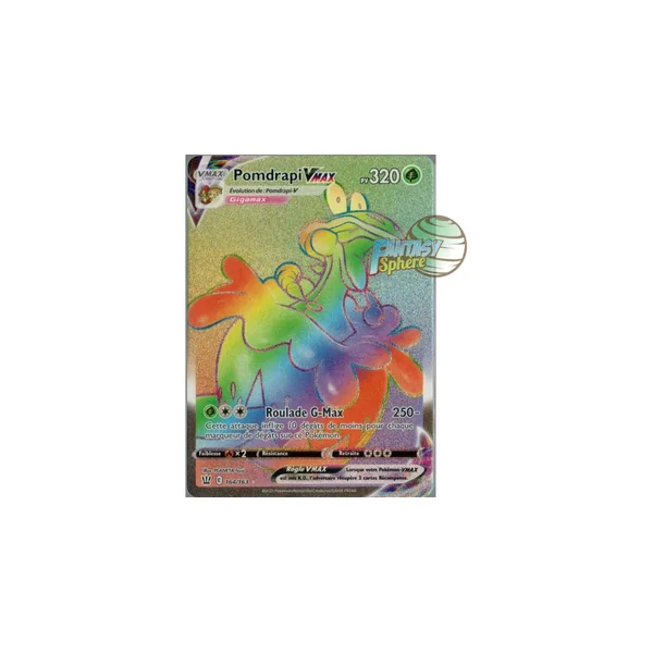 Pomdrapi VMAX - Secret Rare 164/163 - Epee et Bouclier Style de Combat