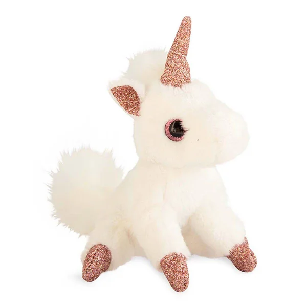 Porte-clés licorne rose