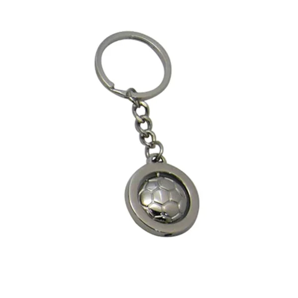 Porte-clés métal ballon de foot