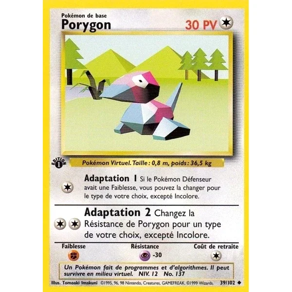 Porygon 39/102 (Édition 1)