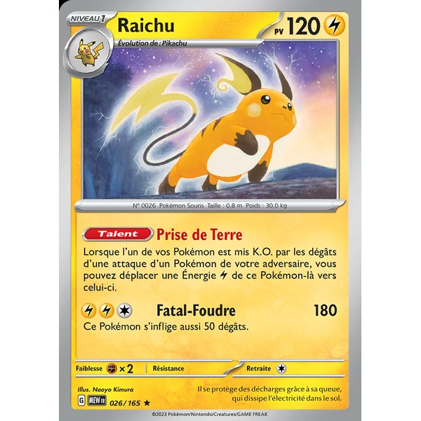 Raichu 026/165