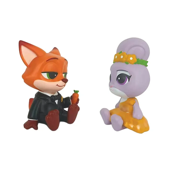 Set de figurines flockées Zootopie vinyle - Disney Grand Jester