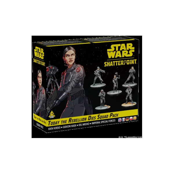 Set d’escouade La Rébellion meurt aujourd’hui - Star Wars Shatterpoint