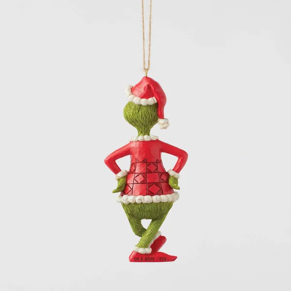 Suspension Grinch Mains sur les hanches - Grinch by Jim Shore