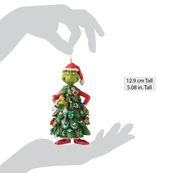 Suspension Grinch Sapin de Noël - Grinch by Jim Shore