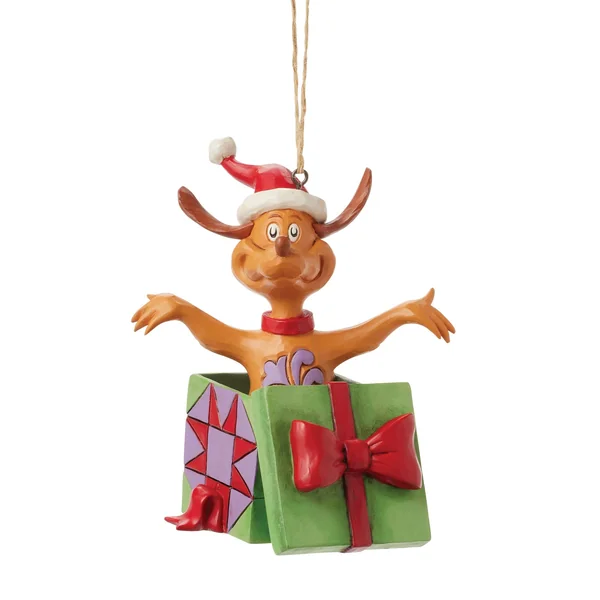 Suspension Max Cadeaux Noël - Grinch by Jim Shore