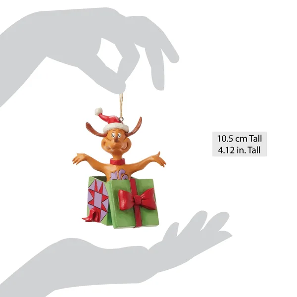 Suspension Max Cadeaux Noël - Grinch by Jim Shore